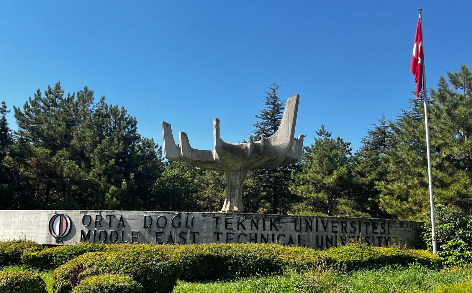Bilim Ağacı, or the Tree of Science is a sculpture associated with METU.